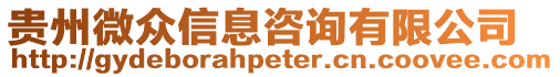 貴州微眾信息咨詢有限公司