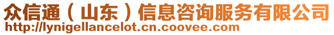 眾信通(山東)信息咨詢服務有限公司