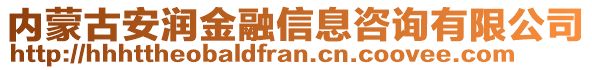 內蒙古安潤金融信息咨詢有限公司