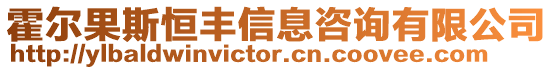 霍爾果斯恒豐信息咨詢有限公司