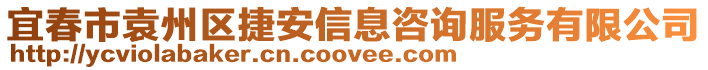 宜春市袁州區捷安信息咨詢服務有限公司