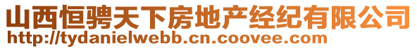 山西恒騁天下房地產經紀有限公司