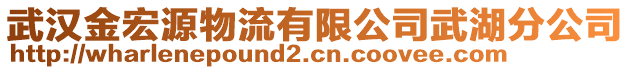 武漢金宏源物流有限公司武湖分公司