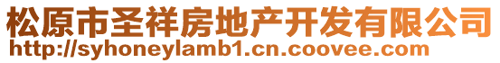 松原市圣祥房地產(chǎn)開發(fā)有限公司