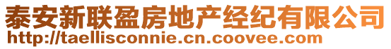 泰安新聯(lián)盈房地產(chǎn)經(jīng)紀(jì)有限公司