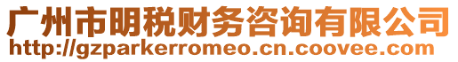 廣州市明稅財務咨詢有限公司