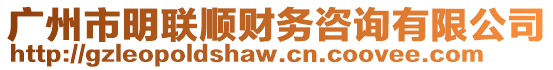 廣州市明聯(lián)順財(cái)務(wù)咨詢有限公司