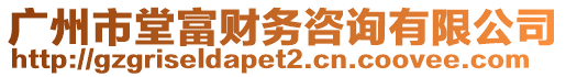 廣州市堂富財務咨詢有限公司