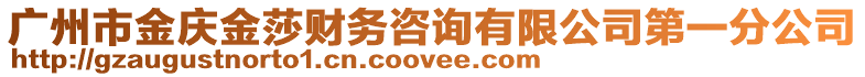 廣州市金慶金莎財務(wù)咨詢有限公司第一分公司