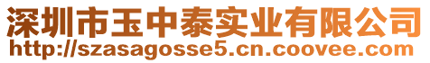 深圳市玉中泰實業有限公司