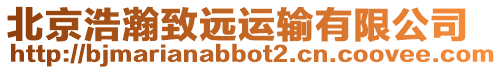 北京浩瀚致遠運輸有限公司