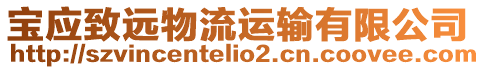 寶應致遠物流運輸有限公司