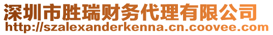 深圳市勝瑞財(cái)務(wù)代理有限公司