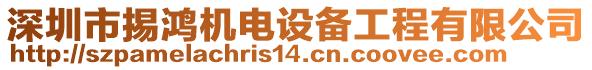 深圳市掦鴻機(jī)電設(shè)備工程有限公司