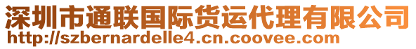 深圳市通聯(lián)國際貨運代理有限公司