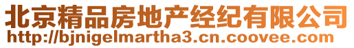 北京精品房地產(chǎn)經(jīng)紀(jì)有限公司