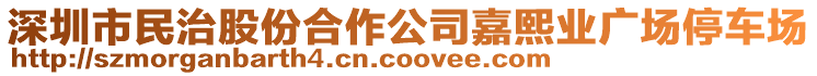 深圳市民治股份合作公司嘉熙業(yè)廣場停車場