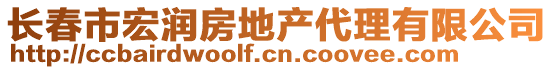 長春市宏潤房地產(chǎn)代理有限公司