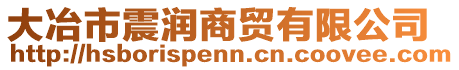 大冶市震潤商貿(mào)有限公司