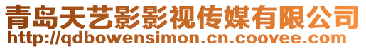 青島天藝影影視傳媒有限公司