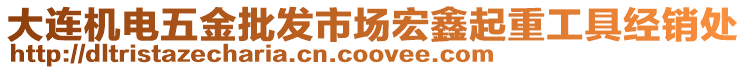 大連機電五金批發(fā)市場宏鑫起重工具經(jīng)銷處