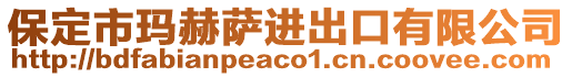 保定市瑪赫薩進出口有限公司