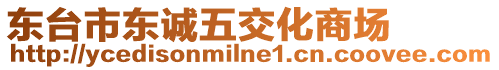 東臺市東誠五交化商場
