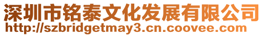 深圳市銘泰文化發展有限公司