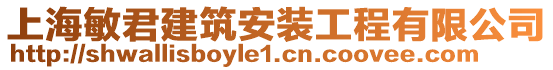 上海敏君建筑安裝工程有限公司