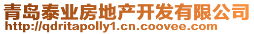 青島泰業(yè)房地產(chǎn)開發(fā)有限公司