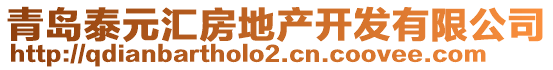青島泰元匯房地產開發有限公司