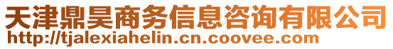 天津鼎昊商務(wù)信息咨詢有限公司