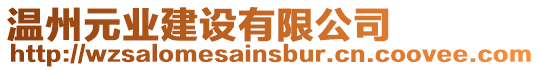 溫州元業建設有限公司