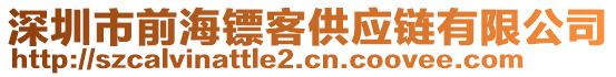 深圳市前海鏢客供應鏈有限公司