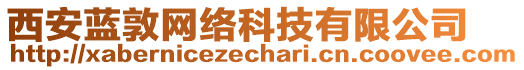 西安藍(lán)敦網(wǎng)絡(luò)科技有限公司