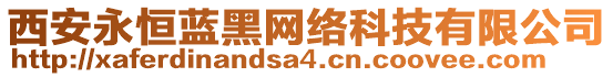 西安永恒藍(lán)黑網(wǎng)絡(luò)科技有限公司