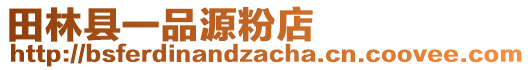 田林县一品源粉店