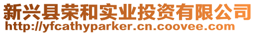新興縣榮和實(shí)業(yè)投資有限公司
