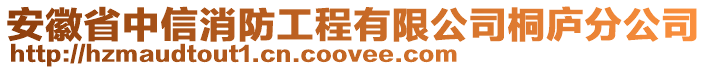 安徽省中信消防工程有限公司桐廬分公司