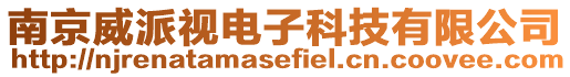 南京威派視電子科技有限公司