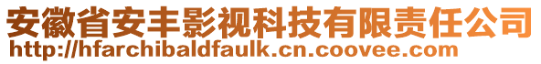 安徽省安豐影視科技有限責(zé)任公司