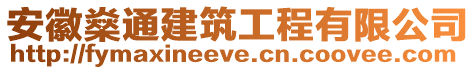 安徽燊通建筑工程有限公司