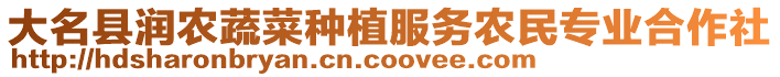 大名縣潤(rùn)農(nóng)蔬菜種植服務(wù)農(nóng)民專(zhuān)業(yè)合作社