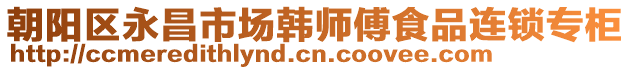 朝陽區(qū)永昌市場韓師傅食品連鎖專柜