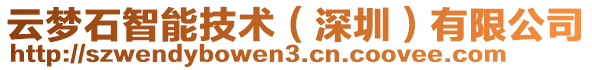 云夢石智能技術(深圳)有限公司