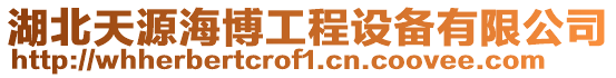 湖北天源海博工程設(shè)備有限公司