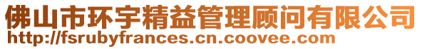 佛山市环宇精益管理顾问有限公司