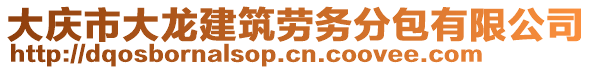 大慶市大龍建筑勞務(wù)分包有限公司