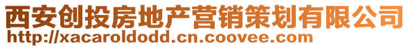 西安創(chuàng)投房地產(chǎn)營銷策劃有限公司