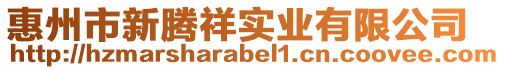 惠州市新騰祥實業有限公司